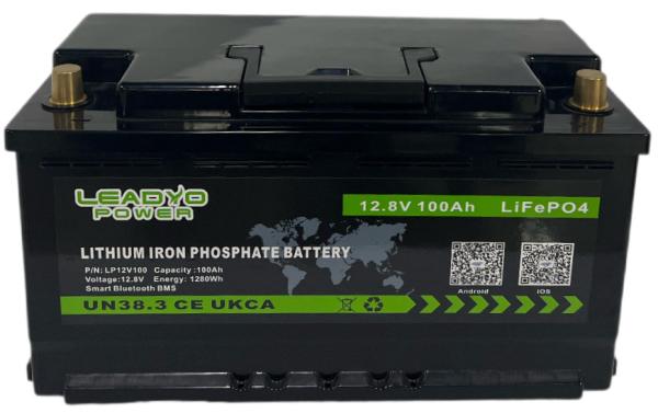 Deep Cycle Lithium L4 L5 12.8V 100Ah LiFePO4 Battery For RV / Camper Van / Solar