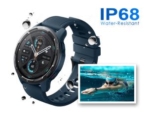 Wholesale 22MM Silicone Shell Heart Rate Sports Watch Android Running Watch GLORY FIT from china suppliers