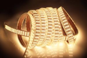 Wholesale 3 row 220V wholesale Project 15MM 2835 dimmable LED strip lights from china suppliers