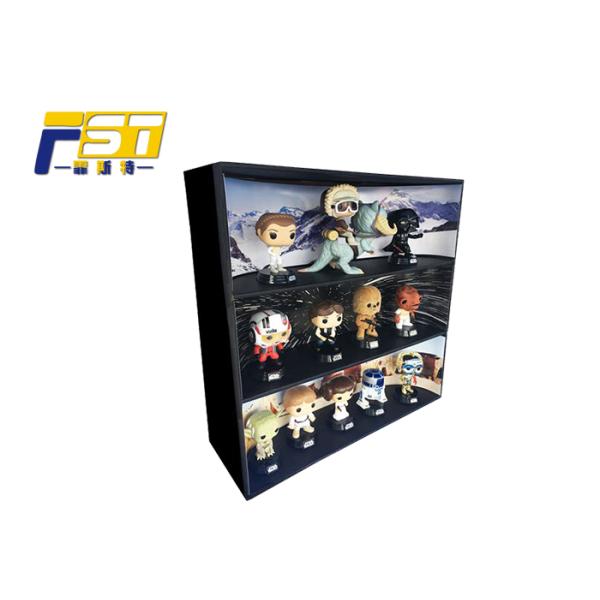 4C Offest Printing Side Wing Display , Easy advertising Cardboard Sidekick Displays