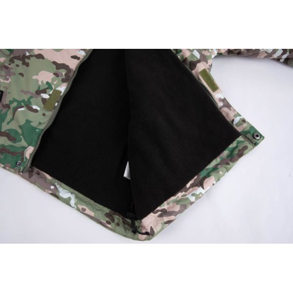 Men's Tactical Softshell Jacket with USB Electric Heating, Windproof and Water-Resistant Fleece Lined Camouflage Hunting Jacket