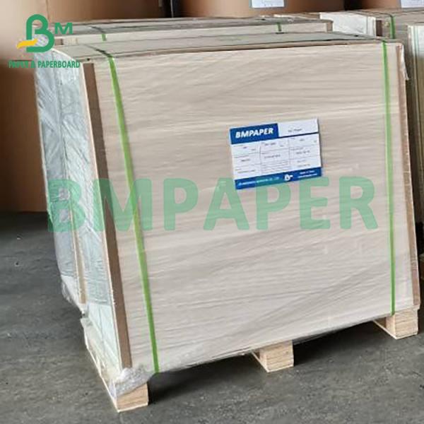 100% virgin wood pulp White environmentally friendly shopping paper bag kraft