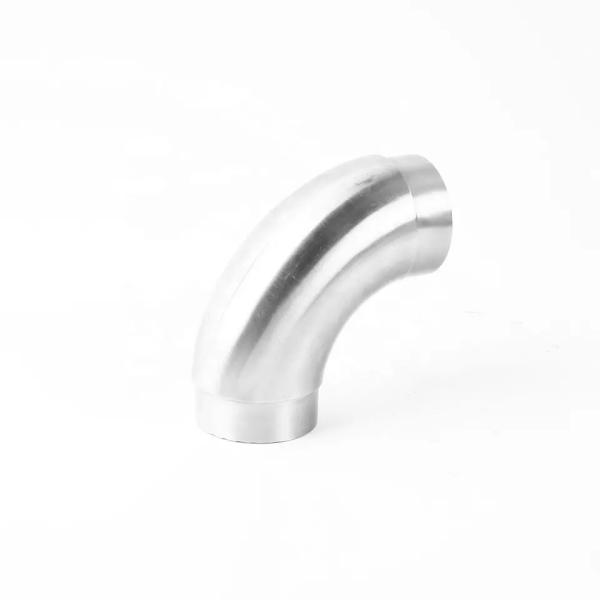 316 Round Edge Elbow Handrail Fittings Railing 90 Degree For Balustrade
