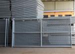 6'x12' round tubing 1¼"(32mm) x 16 ga thick temporary chain link fence cross