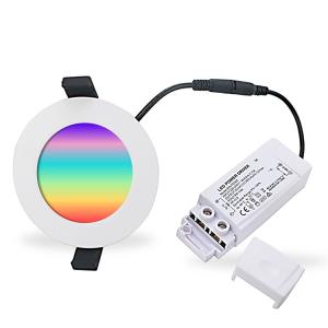 Wholesale 12VDC 24VDC RGBW LED Downlight With 36W 72W, Triac Dimmable Or 0-10V Dimmable For Restaurants from china suppliers
