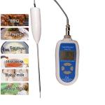 Blue Kitchen Meat Thermometer / Waterproof Digital Cooking Food Thermometer