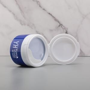 Wholesale New design 50g 100g cream jar with flip top cap, color customized, logo accept. sample free from china suppliers