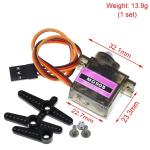 MG90S Metal Gear Digital 9g Servo For Rc Helicopter Plane Boat Car MG90 9G IN
