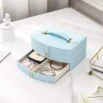 Multi Layer Clamshell Ornaments Storage Box Large Capacity For Hairpin Earrings