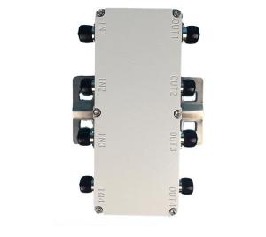 Wholesale 4 IN 4 OUT Hybrid Coupler Combiner 698-3800MHz 30dB Isolation 160dBc PIM IP67 from china suppliers