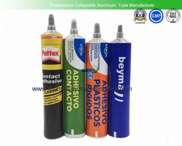 Empty Glues Aluminum Squeeze Tubes 80ml Light Weight Recyclable Corrosion