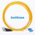 Waterproof Single Mode Fiber Optic Patch Cord Duplex LC - ST