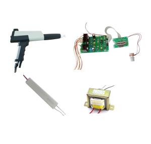 Wholesale ASG01 PG Grey 4 Components Complete Set 100KV Manual Powder Coating Gun from china suppliers
