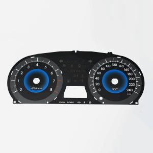 Wholesale Customized Graphic Overlay Membrane Switch Panel For Automotive Multimedia from china suppliers