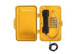 Public Industrial Analog Telephone Aluminum Alloy Material Free Dial 2 Years