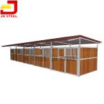 Standard Size 12*12ft Front And Side Panel European Horse Stalls