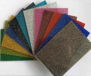 Wholesale 3mm 4mm 5mm Shining Glitter Acrylic Sheet Wall Decoration Cast Forming from china suppliers