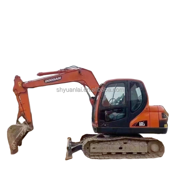 DOOSAN DH150W-7 Excavator For Crushing Used Hand Excavators 7.9 Tons