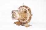 Regenerative Vacuum Pump Blower For Air Knife System 0.55kw / 0.63kw GHBG D73 12