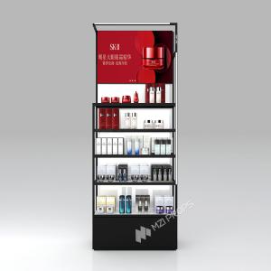 Wholesale KLNS-R4 Multiple Levels of Display Space Skincare Display Cabinet with White LED Strips from china suppliers