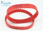 127991 Red Synchroflex Timing Drive Belts AT10 460 III Gen Polyurethane