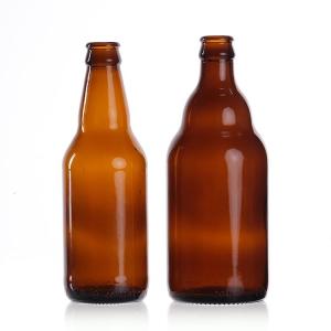 Wholesale Custom Bottle Beer Soda Beverage Glass With Top Crown Cap from china suppliers