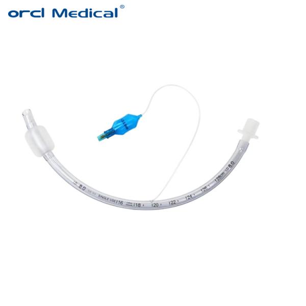 China Medical Supplies Endotracheal Tube Smooth Clear PVC Endotracheal Tube Ett