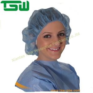 Wholesale Lightweight Polypropylene Disposable Head Cap 25g/m2 from china suppliers