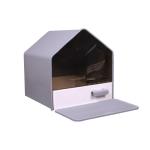 Odor Proof Modern Kitty Litter Box Splash Proof Oversized Litter Box
