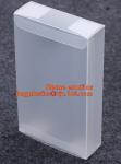 Clear PVC hard plastic packaging box, PET uv offset printing multicolor