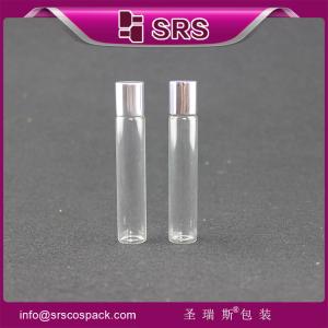 Wholesale 8ml luxury and clear promotion roll on bottle ,high quality and good price face cream bottle from china suppliers