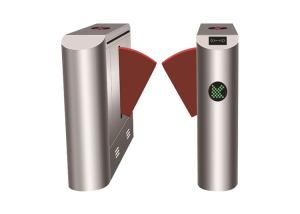 Wholesale OEM Biometric Recognition Retractable Flap Barrier Turnstile from china suppliers