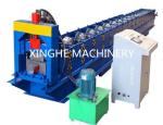 Seamless Rain Gutter Cold Roll Forming Machines , Automatic Metal Roofing
