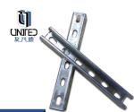 600kg/M Load Steel Strut Channel Photovoltaic Bracket Hot Dip Galvanized Solar