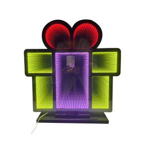 Wholesale Christmas Light Style Christmas Gift Box with LED Light and Acrylic Magic Mirror Ideal from china suppliers