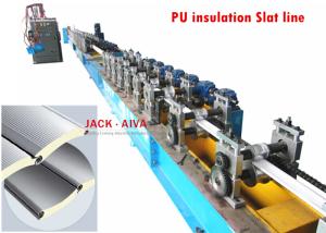 Wholesale Polyurethane Foam Filled Rolling Shutter Slat Machine, PU insulation Slat line from china suppliers