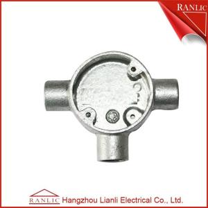 Wholesale White Malleable Pipe Fittings 3 Way Junction Box 32mm 40mm For BS4568 GI Conduit from china suppliers