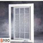 Dual Glass Aluminium Casement Windows Horizontal Opening Pattern casement