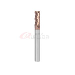 Wholesale 4 Flute .2362 6mm Corner Radius End Mill 1/4&quot; Shank HRC55 from china suppliers