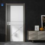 White Standard 38dB Solid Wood Internal Doors For School