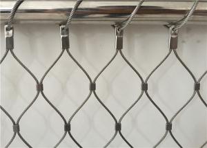 Wholesale Ferrule Style Flexible Stainless Steel Wire Rope Net For Balustrades from china suppliers