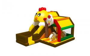 Wholesale Chicken Egg Theme Playground Commercial Jumping Castle Rentals Silk Printing from china suppliers