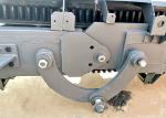 PVC Belt Baffle Climbing Incline Conveyor Belt Food Grade With Hopper