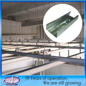 Wholesale 3000mm Standard Length L-Type Galvanized Drywall Profile Metal Steel C Ceiling Channel from china suppliers