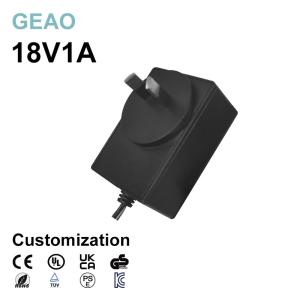 Wholesale 18V 1A Wall Mounted Power Adapter For AC DC Depilator Monitor Notebook Dehumidifier Aquarium from china suppliers