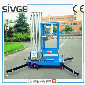 Wholesale Electrical Aluminum Work Platform 8m Working Height For Indoor / Outdoor Aerial Works from china suppliers