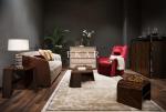 Modern Design Fabric Plaid Love Seat Lounge Room Living Room Sofa