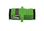 FTTH Fiber Optic Adapter SC / APC Simplex Flange Fiber Coupler RoHS Compliant