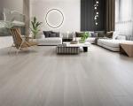 Wood Grain Formaldehyde Free WPC Vinyl Flooring For School