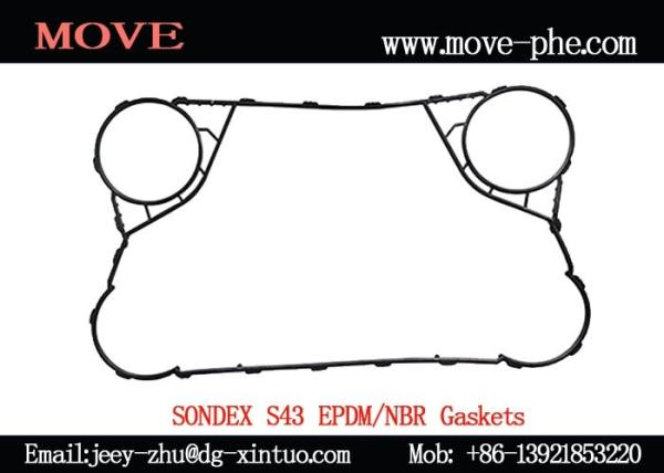 Supply EPDM Plate&Gasket Sondex S43 791*395mm Replacement Plate Heat Exchanger